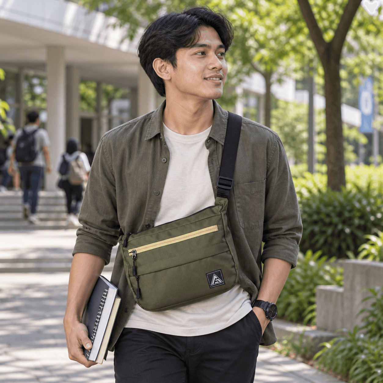 AFLAH Sling Bag TA01 untuk kuliah