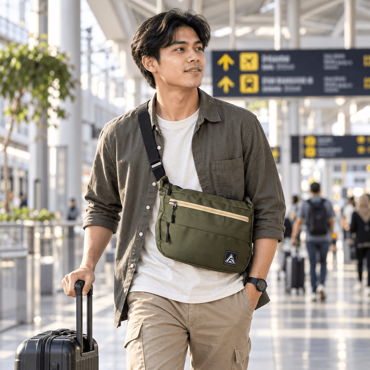AFLAH Sling Bag TA01 untuk traveling